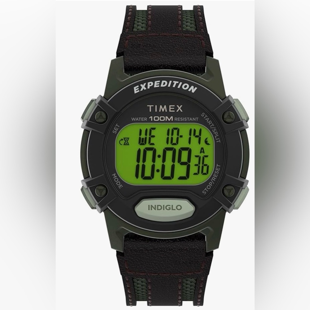 Timex Expedition Digital Watch Green and Black